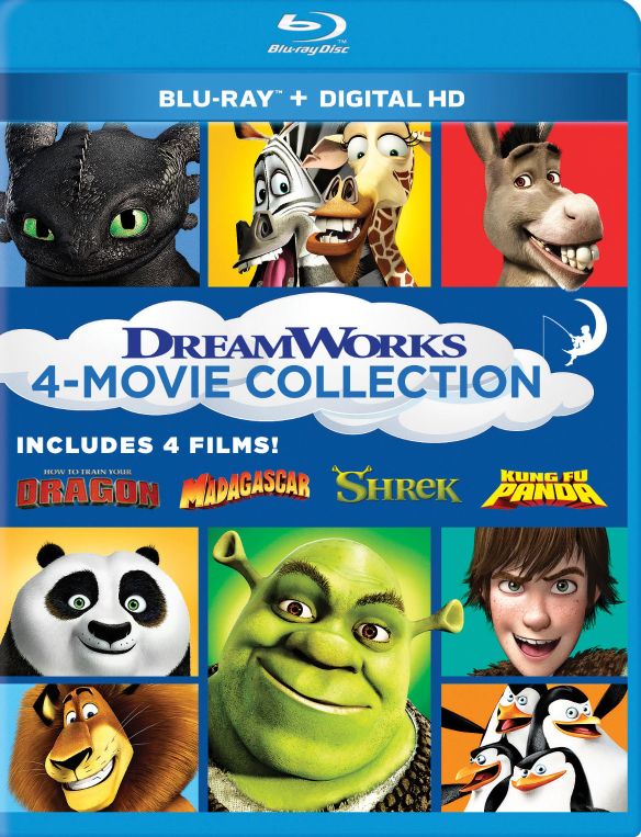 Dreamworks 4-Movie Collection [Blu-ray] - Best Buy