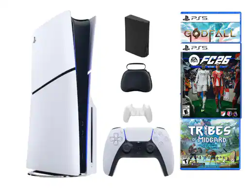 PS5 G GODFALL & PS5 EA FC26 E E TRIBES OF MIDGARD