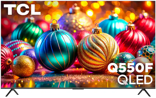 Front. TCL - 85" Class Q5-Series 4K UHD HDR PRO+ QLED Smart Fire TV (2024) - Black.