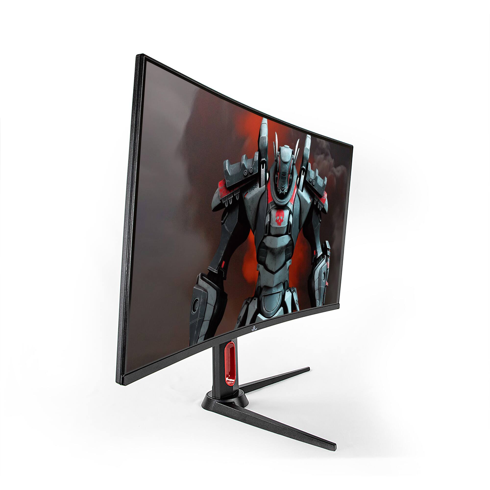 Alt View 1. YEYIAN - YEYIAN 31.5" Curved Gaming Monitor, Full HD 1080p, 165Hz, 1ms, LED Display with HDMI & DP Ports. Model YMC-70201 - Black.