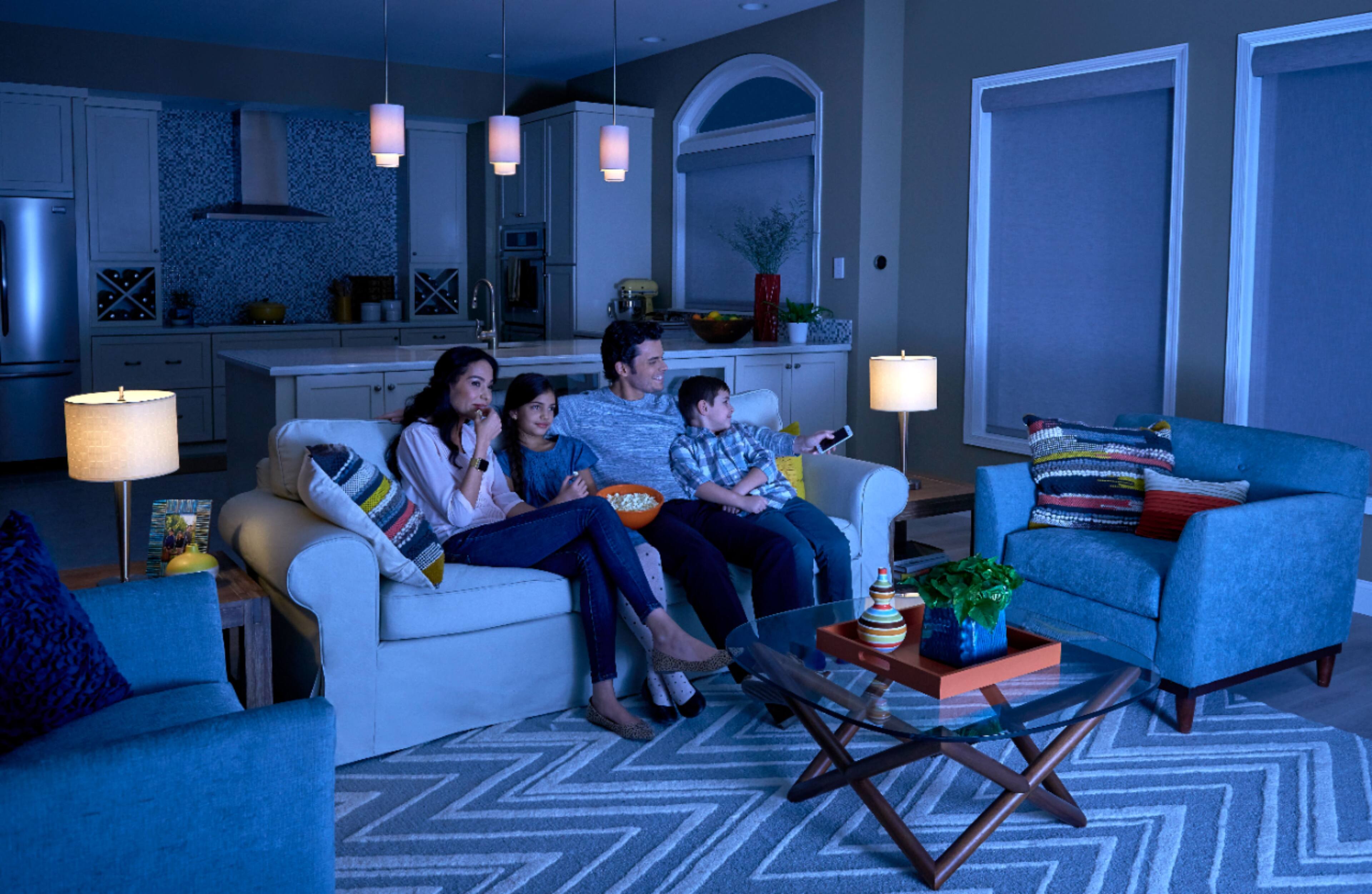 Alt View 16. Lutron - Caseta Wireless Smart Lighting Dimmer Switch Starter Kit - White.