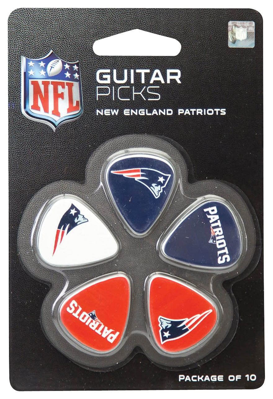 Best Buy: Woodrow New England Patriots Plastic Guitar Picks (10-Pack ...