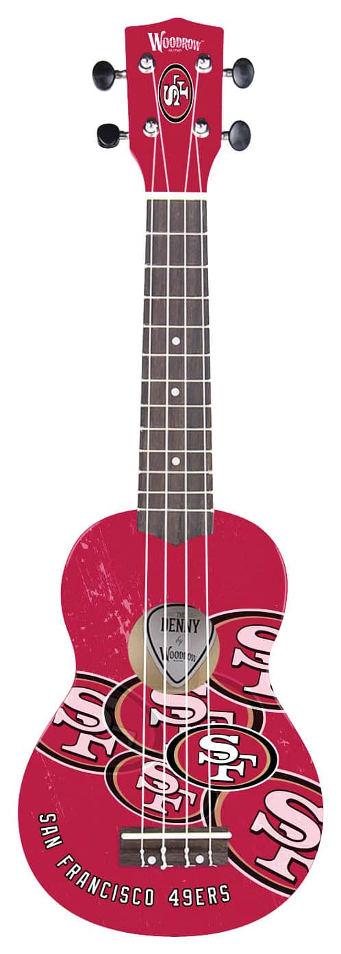 Best Buy: Woodrow Denny San Francisco 49ers 4-String Soprano Ukulele ...