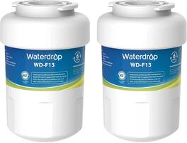 Waterdrop - WD-F13 Replacement for GE® MWF® Water Filter, SmartWater®,2 pack - White