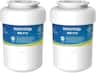 Waterdrop - WD-F13 Replacement for GE® MWF® Water Filter, SmartWater®,2 pack - White