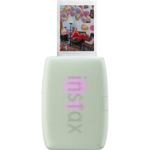 Alt View 2. Fujifilm - FUJIFILM INSTAX MINI LINK 3 Smartphone Printer (Sage Green), Bundle - Green.