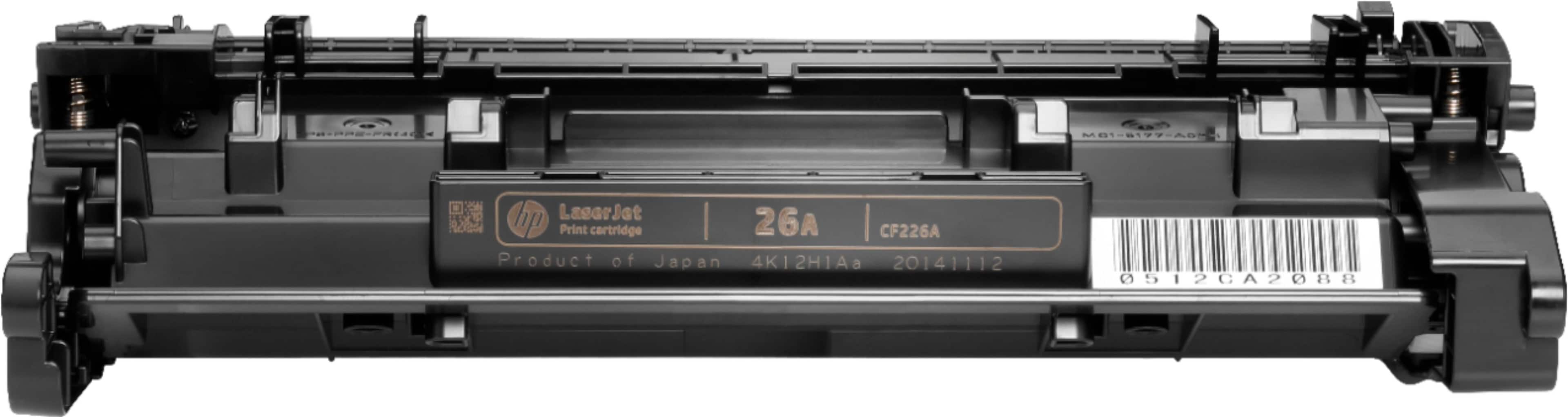 Alt View 12. HP - 26A Toner Cartridge - Black.