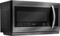Angle Zoom. LG - 2.2 Cu. Ft. Over-the-Range Microwave with Sensor Cooking and ExtendaVent 2.0 - Black Stainless Steel.