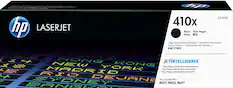 Front. HP - 410X High-Yield Toner Cartridge - Black.