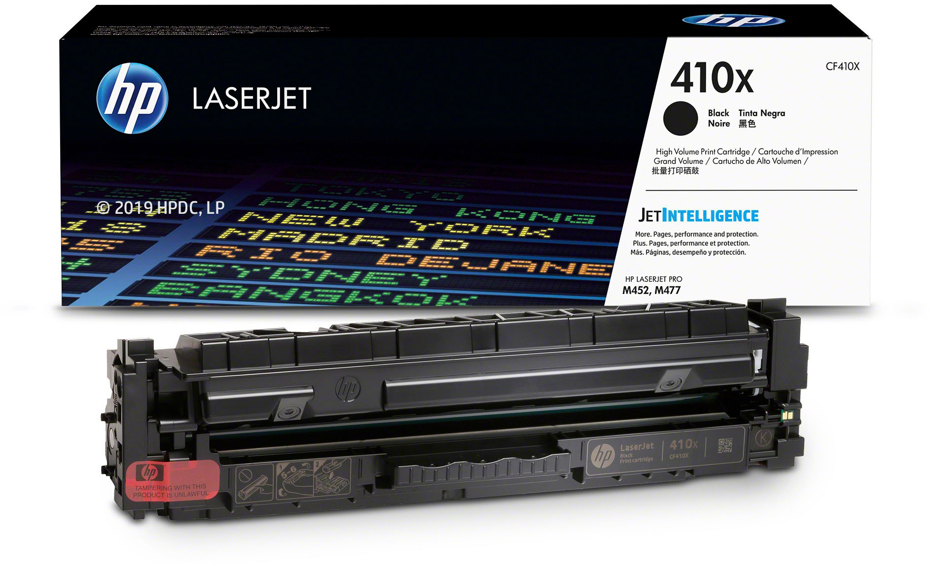 ironi Legepladsudstyr Korrespondance HP 410X High-Yield Toner Cartridge Black CF410X - Best Buy