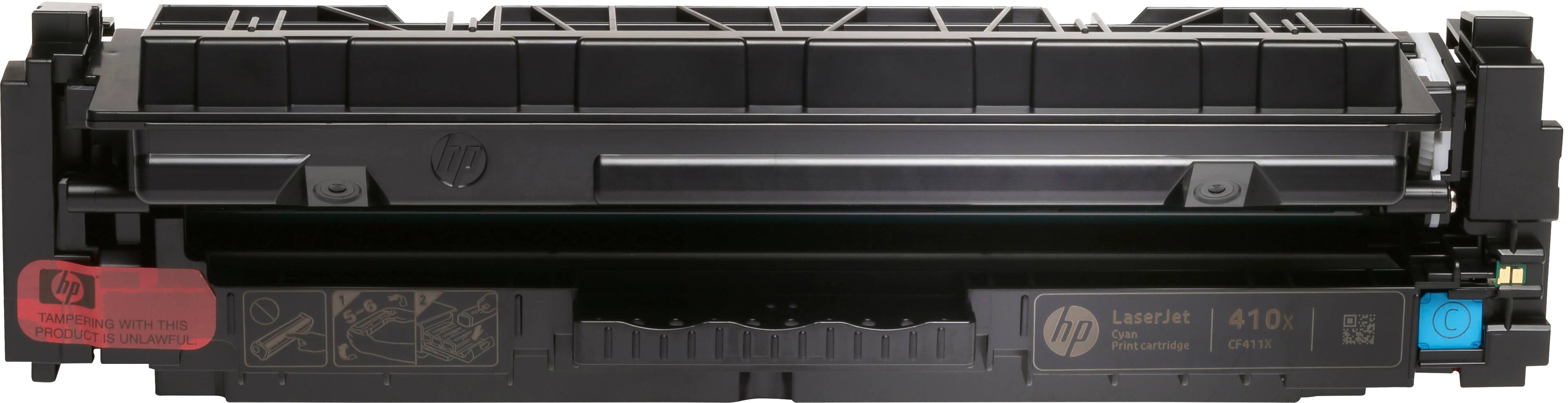 Alt View 12. HP - 410X High-Yield Toner Cartridge - Cyan.