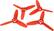 Angle. Digipower - Propellers for Parrot Bebop Drones (4-Pack) - Red.
