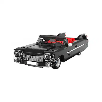 Front. Circuit Terra - BLACK BUILDING BLOCKS CLASSIC SPORTS CAR - Black.
