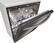 Alt View 12. LG - 24" Built-In Dishwasher with Stainless Steel Tub - Black Stainless Steel.