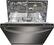 Alt View 14. LG - 24" Built-In Dishwasher with Stainless Steel Tub - Black Stainless Steel.