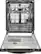 Alt View 15. LG - 24" Built-In Dishwasher with Stainless Steel Tub - Black Stainless Steel.