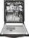 Alt View 16. LG - 24" Built-In Dishwasher with Stainless Steel Tub - Black Stainless Steel.
