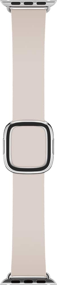 Angle. Apple - 38mm Modern Buckle - Small - Soft Pink.
