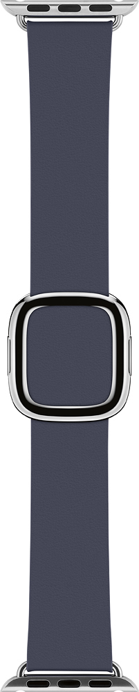 Angle View: Apple - 38mm Modern Buckle - Large - Midnight Blue