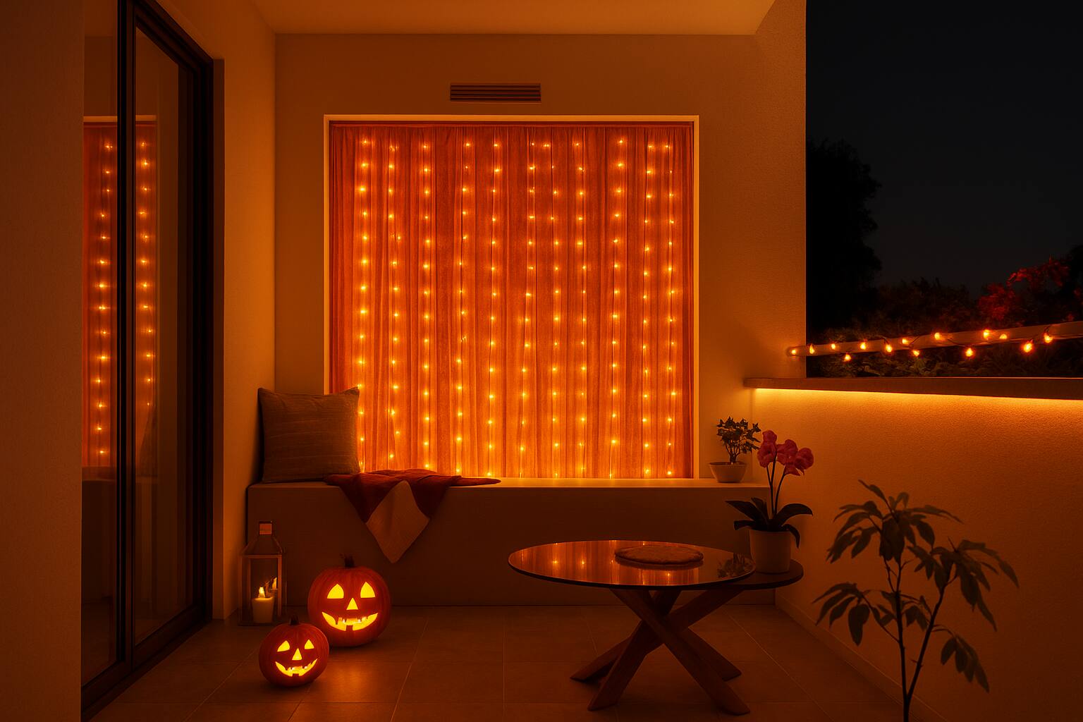 Angle. Twinkly - Christmas Curtain Lights 210 RGB+W LEDs - App-Controlled, Sync with Music, Indoor & Outdoor Use, Alexa and Google - MultiColor.