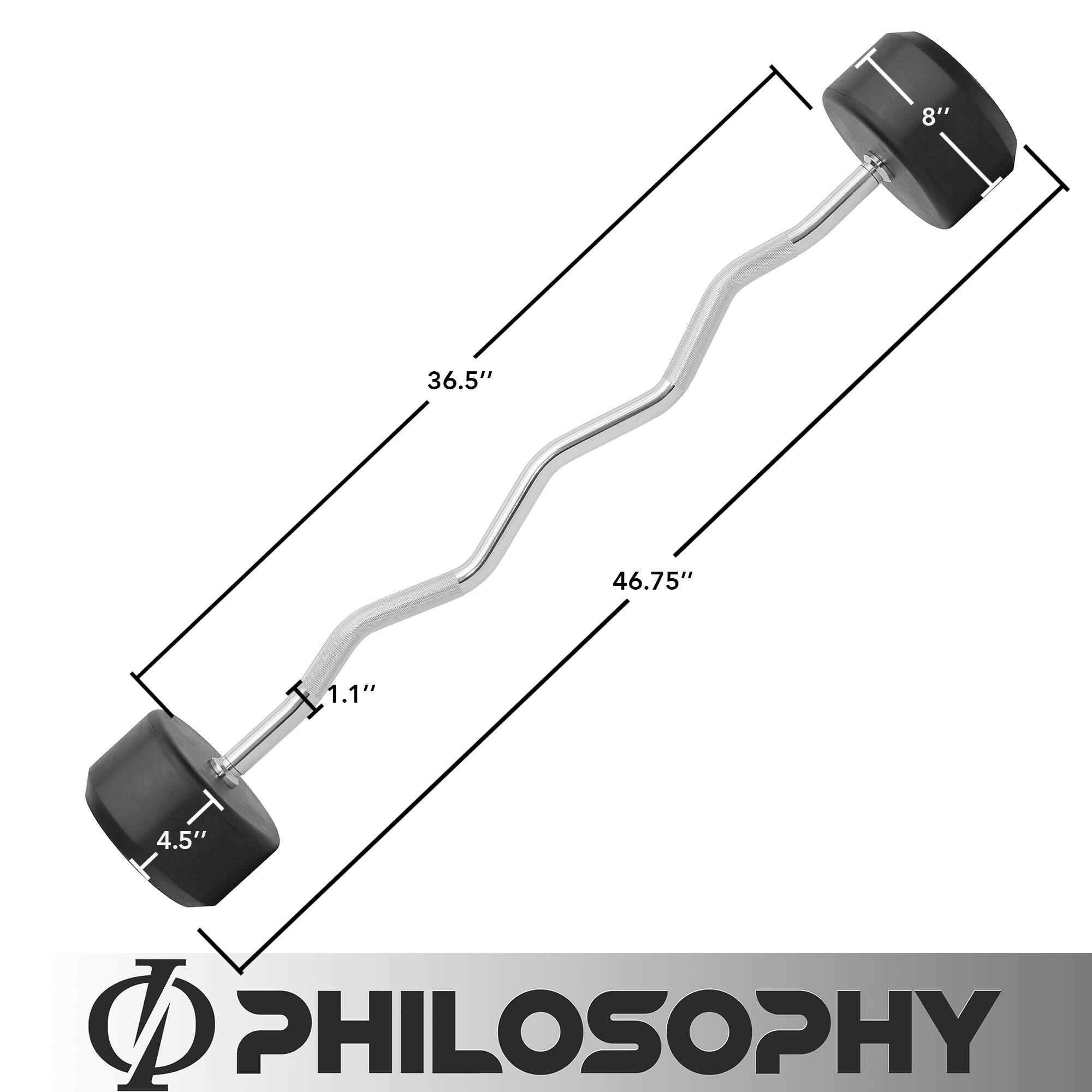 8"  
36.5"  
46.75"  
1.1"  
4.5"  
PHILOSOPHY
