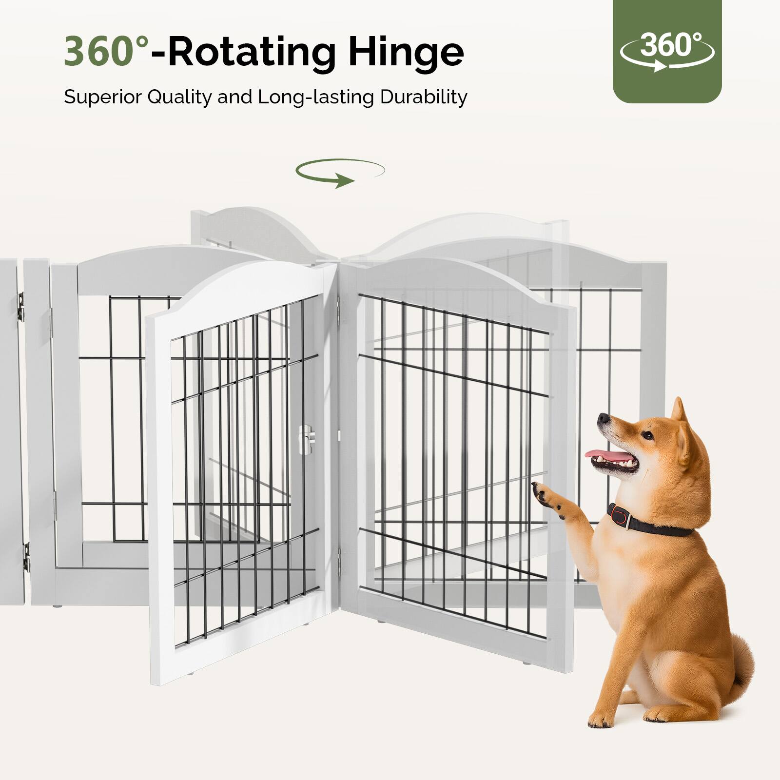 360°-Rotating Hinge  
Superior Quality and Long-lasting Durability