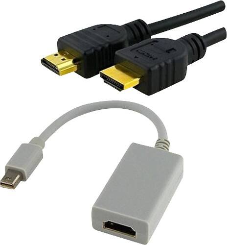 Angle Standard. Fosmon - Mini DisplayPort-to HDMI-Adapter for Apple® MacBook® Pro.