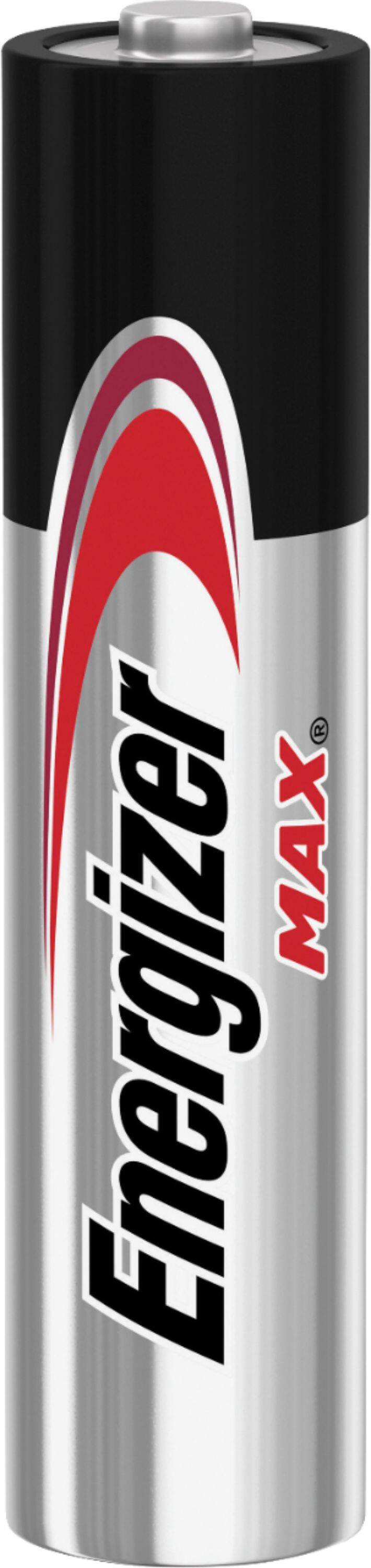 Alt View 11. Energizer - MAX AAA Batteries (12 Pack), Triple A Alkaline Batteries - Silver.