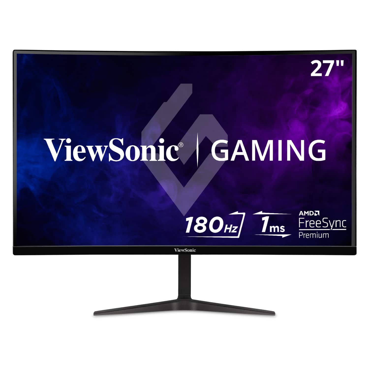 ViewSonic - VX2718-P-MHD 27" LCD FHD Adaptive Sync Gaming Monitor (HDMI and DisplayPort) - Black - Front_Zoom