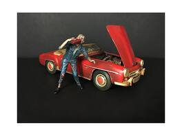 Zombie Mechanic Figurine III for 1/18 Scale Models by American Diorama - Multi