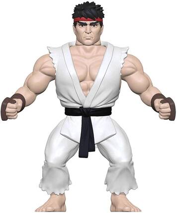 Front. Funko - Savage World Street Fighter Funko Vinyl Figure | Ryu - White.
