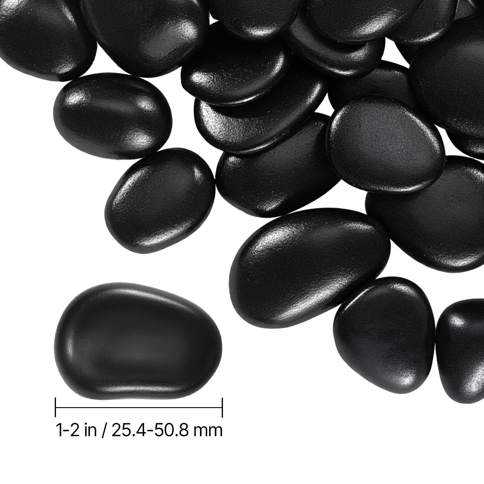 1-2 in / 25.4-50.8 mm