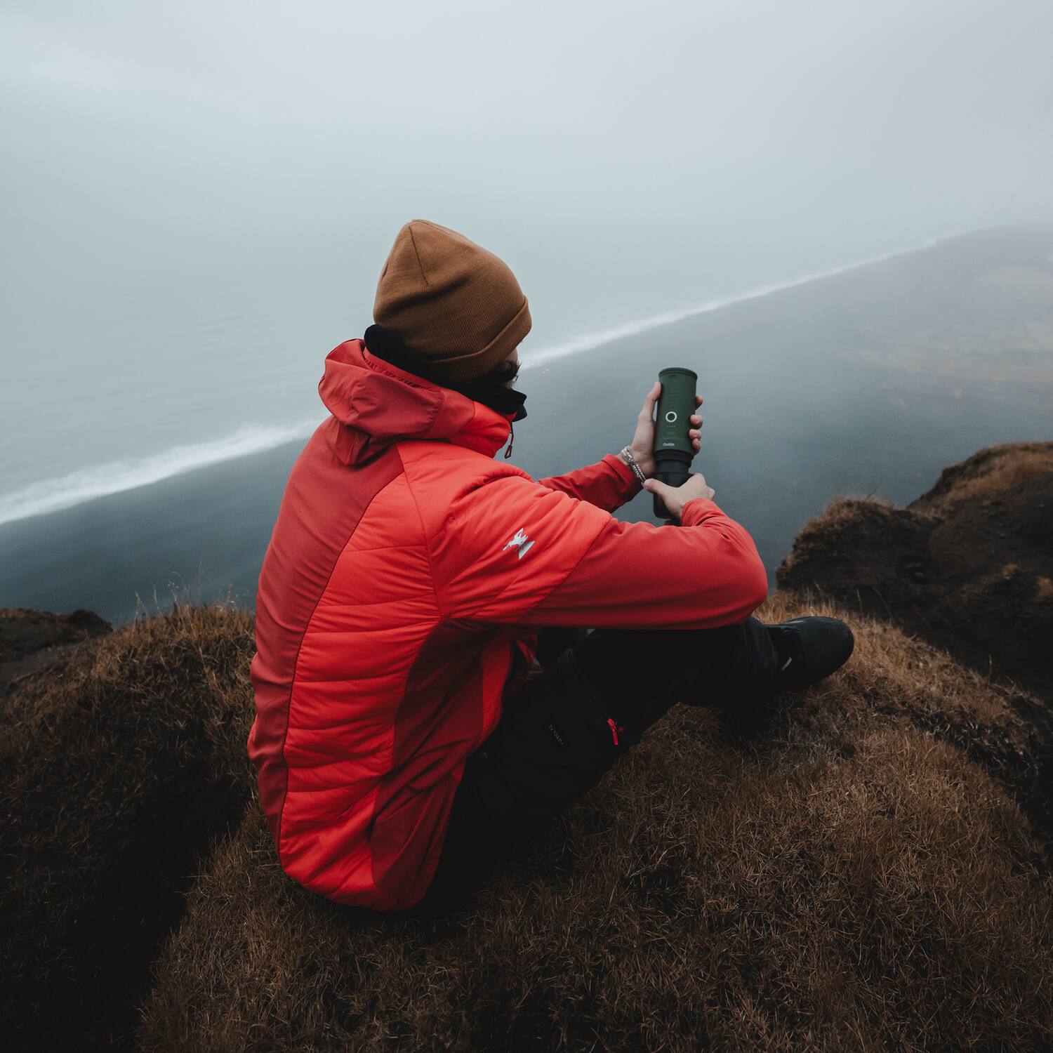 Alt View 1. Outin - Outin Nano Portable Electric Espresso Machine Bundle - Green.