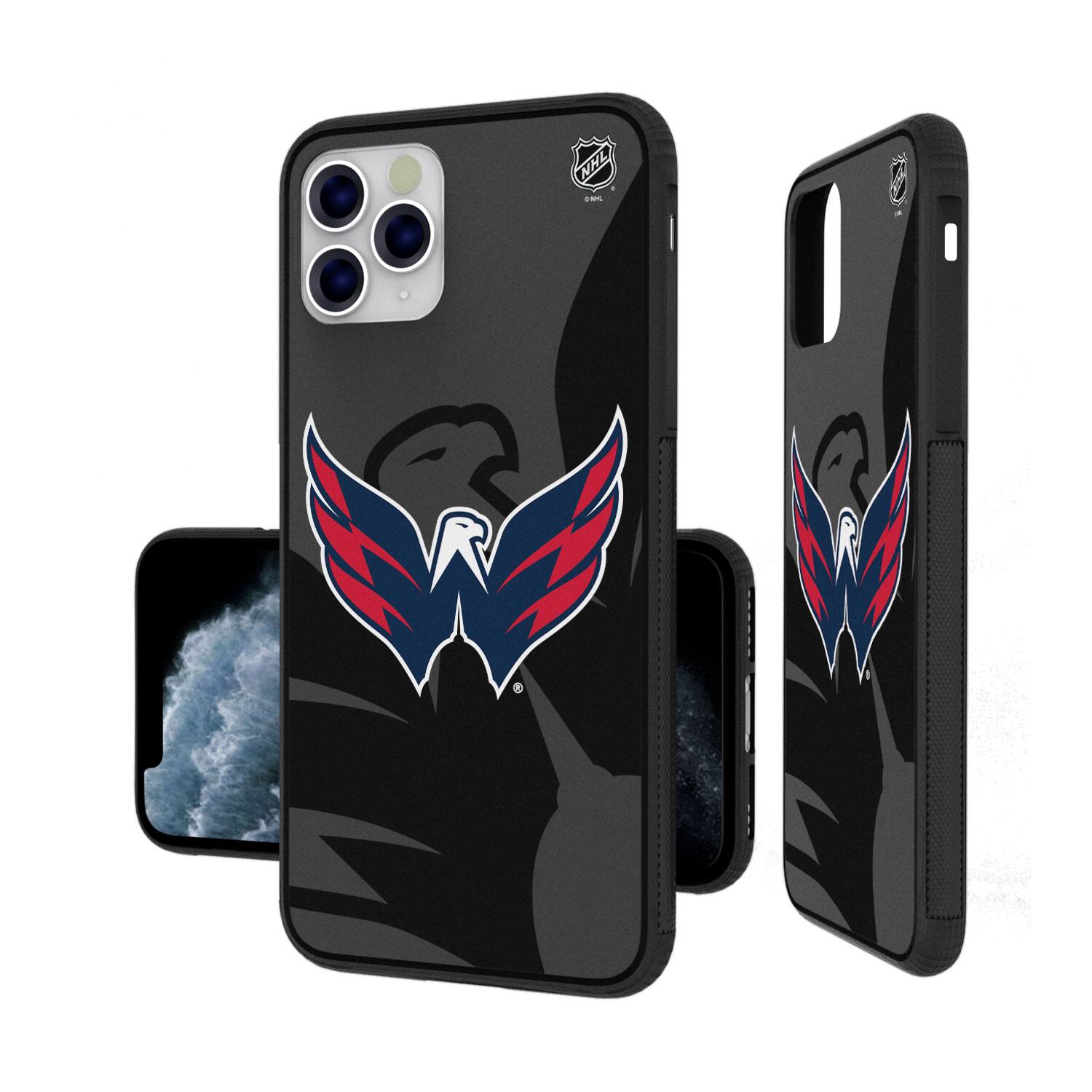 Alt View 2. Keyscaper - Washington Capitals Bump Case with 8.2ft Drop Protection - 15 Pro Max - Multicolor.