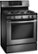 Angle Zoom. LG - 5.4 Cu. Ft. Freestanding Gas Convection Range - Black Stainless Steel.