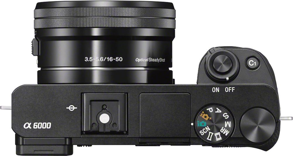 Best Buy: Sony Alpha a6000 Mirrorless Camera with 16-50mm ...
