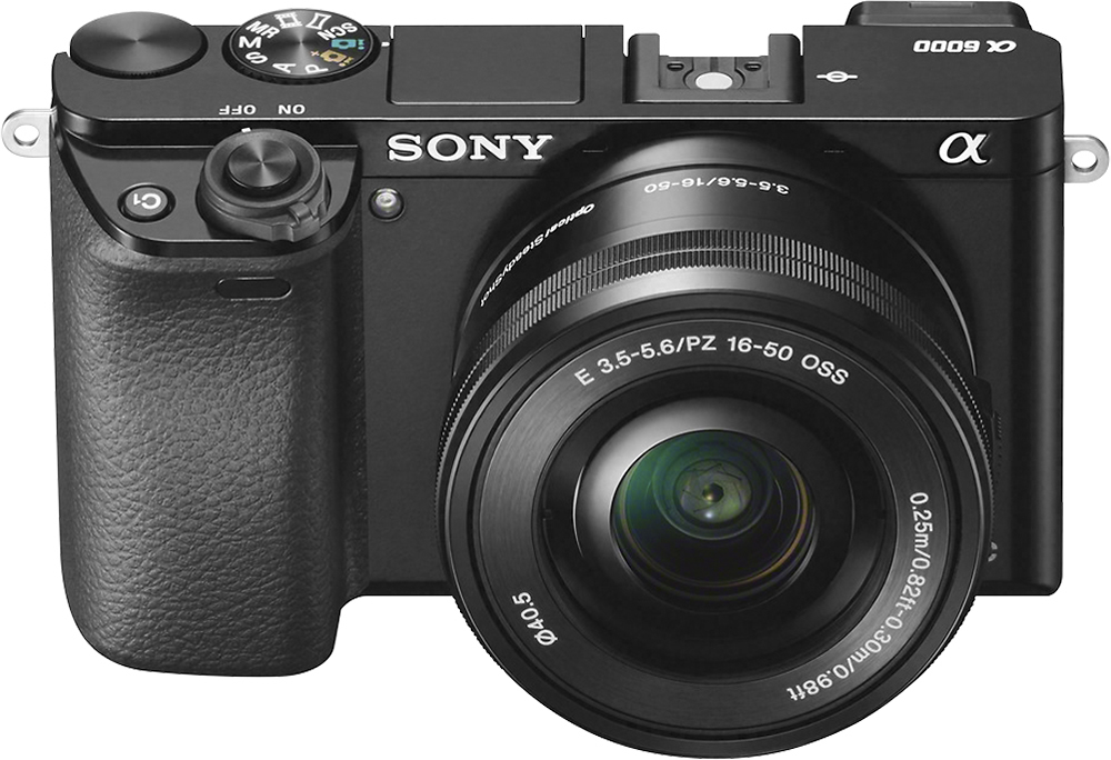 Sony Alpha a6000 Mirrorless Camera with 16-50mm Retractable Lens