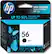 Front. HP - 56 Standard Capacity - Ink Cartridge - Black.