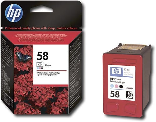 Front Standard. HP - Ink Cartridge - Black, Light Cyan, Light Magenta - Photo Multicolor.