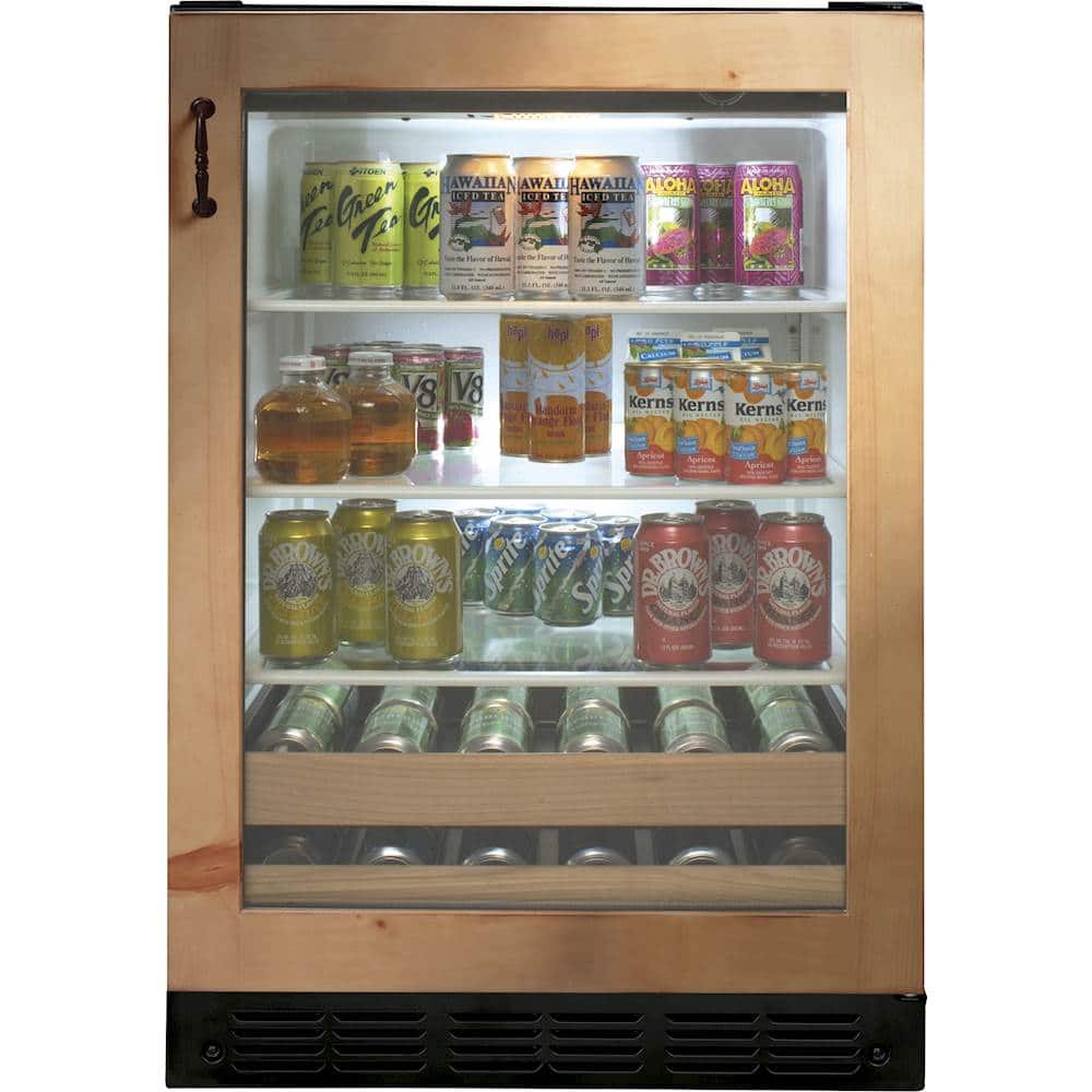 Front. Monogram - 126-Can Beverage Cooler - Custom Panel Ready.