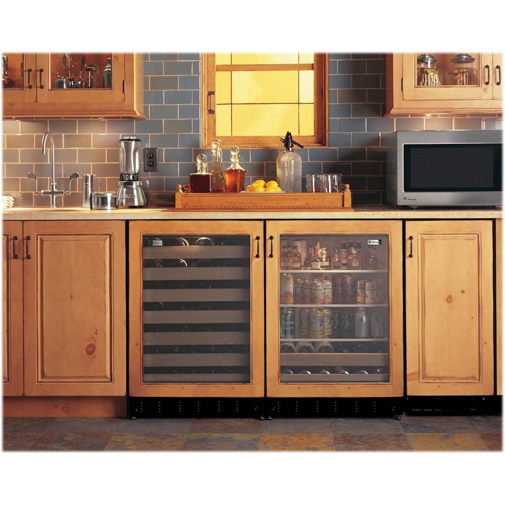 Alt View 12. Monogram - 126-Can Beverage Cooler - Custom Panel Ready.