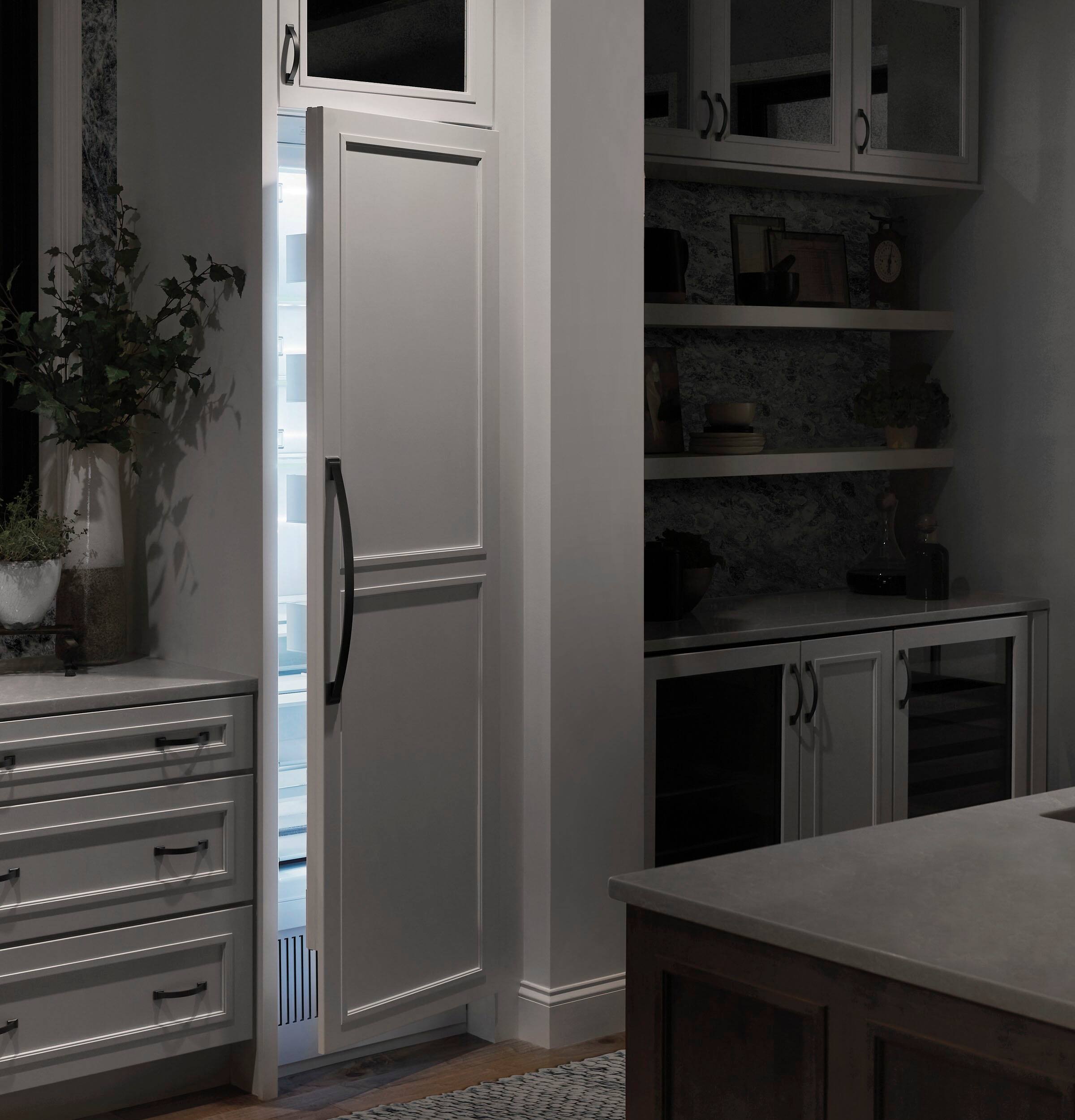 Alt View 17. Monogram - 126-Can Beverage Cooler - Custom Panel Ready.