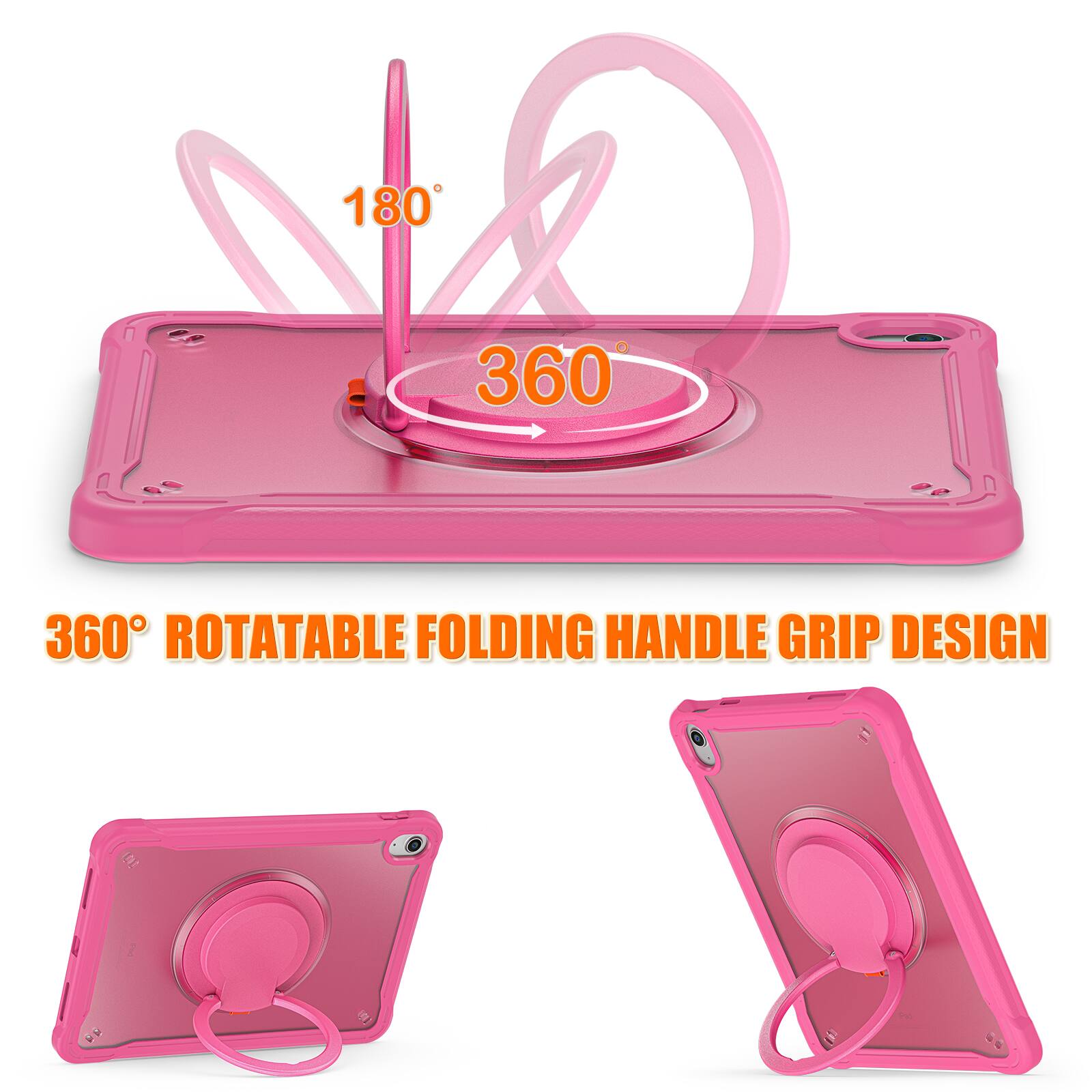 180° 360° ROTATABLE FOLDING HANDLE GRIP DESIGN