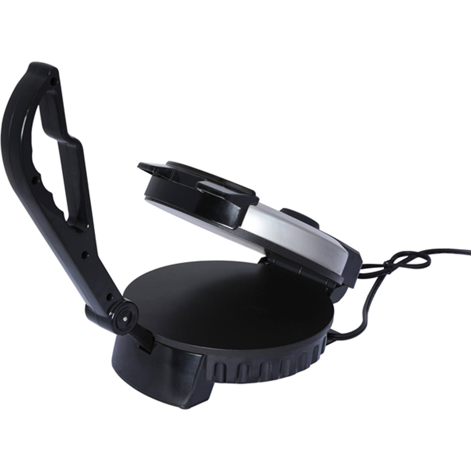 Alt View 6. Brentwood - Brentwood 8 Inch Flatbread and Tortilla Maker - Silver.