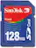 Front Standard. SanDisk - 128MB Secure Digital Memory Card.