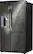 Left. LG - 26 Cu. Ft. Door-in-Door Side-by-Side Refrigerator with Thru-the-Door Ice and Water - Black Stainless Steel.