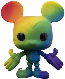 Disney Funko POP Vinyl Figure | Pride Mickey Mouse - Rainbow