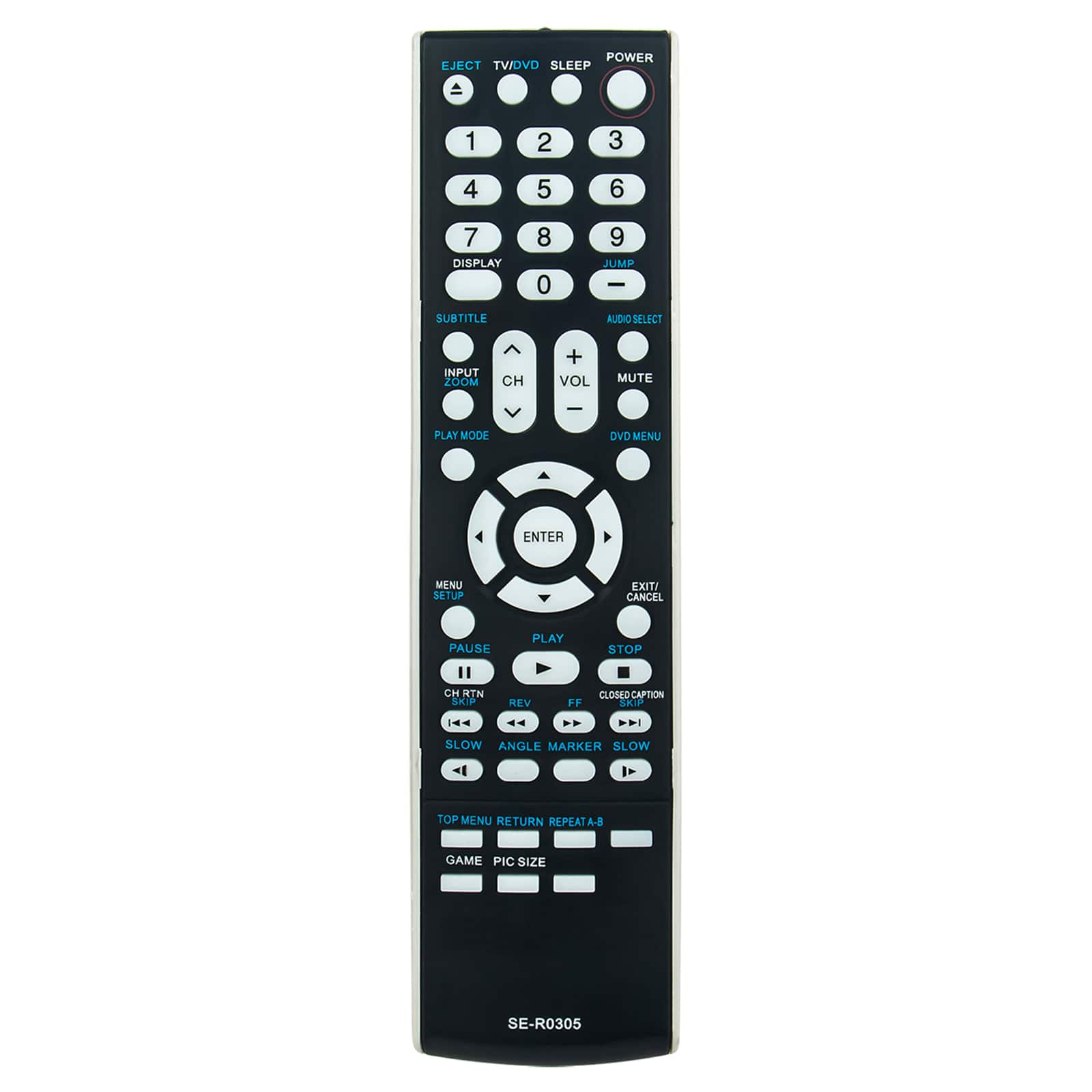 ALLIMITY - Replacement Remote Control SE-R0305, Fit for Toshiba Television 22LV505C 22LV61K 22LV610 22LV611U-T SER0305 15LV505 - Black price history on PriceWatchPro