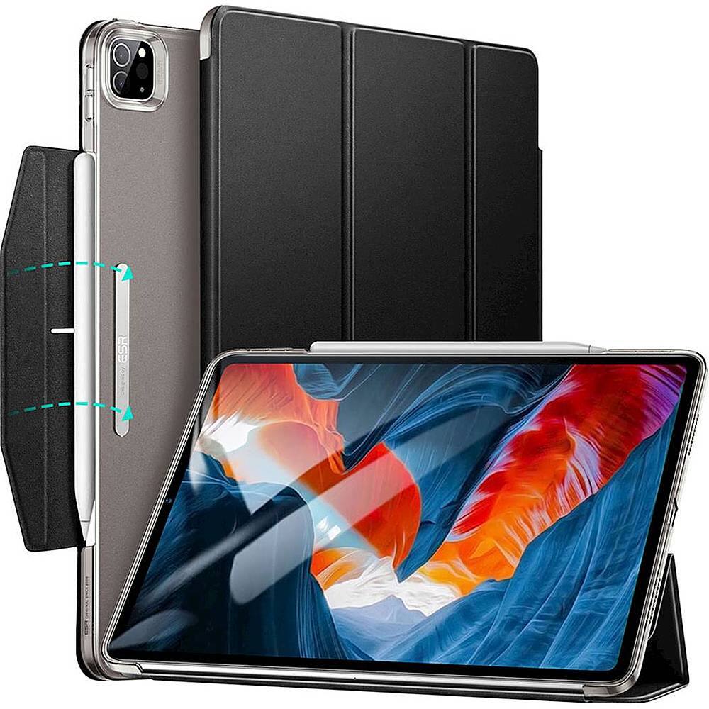 Alt View 11. SaharaCase - ESR Folio Case for Apple iPad Pro 12.9 (4th, 5th, and 6th Gen 2020-2022) - Black.