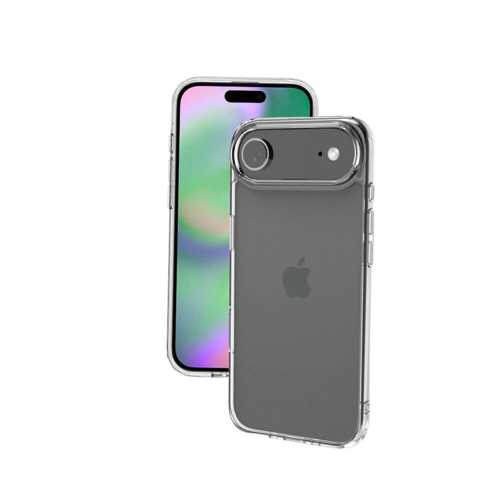 Alt View 1. Qixxronics - Qixxronics for iPhone 17 Air Clear Case Shockproof Phone Case for iPhone 17 Air - Clear.